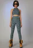 Never The Same Plaid Pant Set sold by Dolls Kill