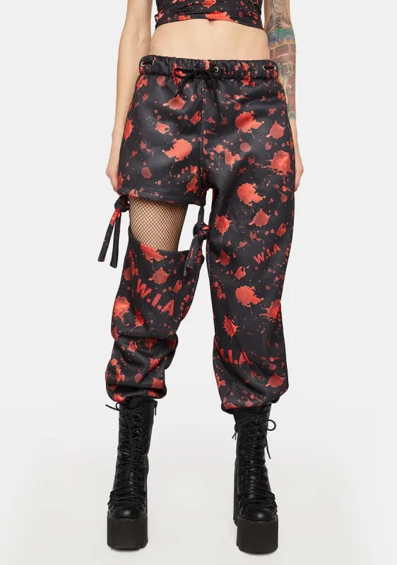 Bloody Sweatpants sold by Dolls Kill