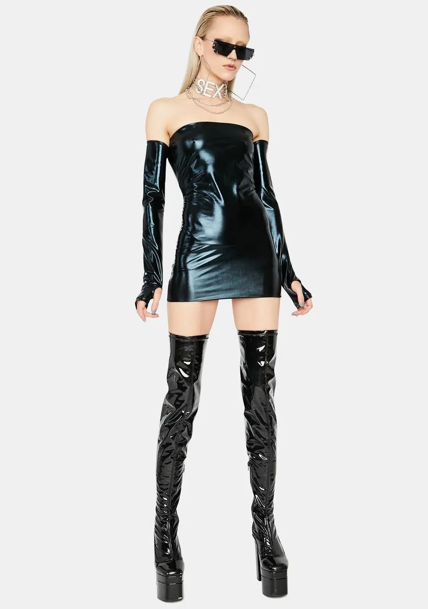 Runway Ready Mini Dress sold by Dolls Kill product image thumbnail 3