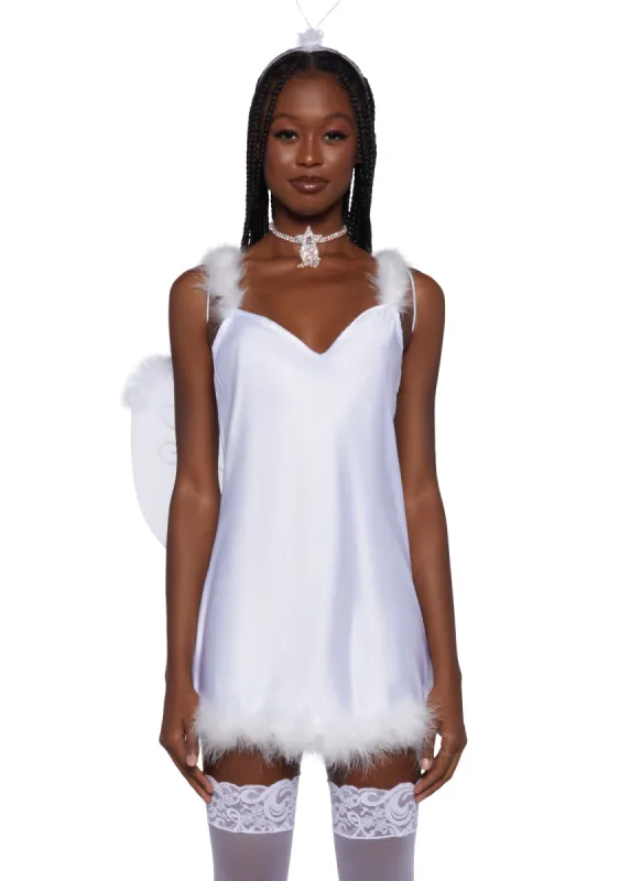 Calling All Angels Costume Set sold by Dolls Kill