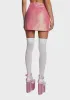 Twinkle Kiss Glitter Mini Skirt sold by Dolls Kill