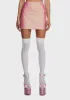 Twinkle Kiss Glitter Mini Skirt sold by Dolls Kill