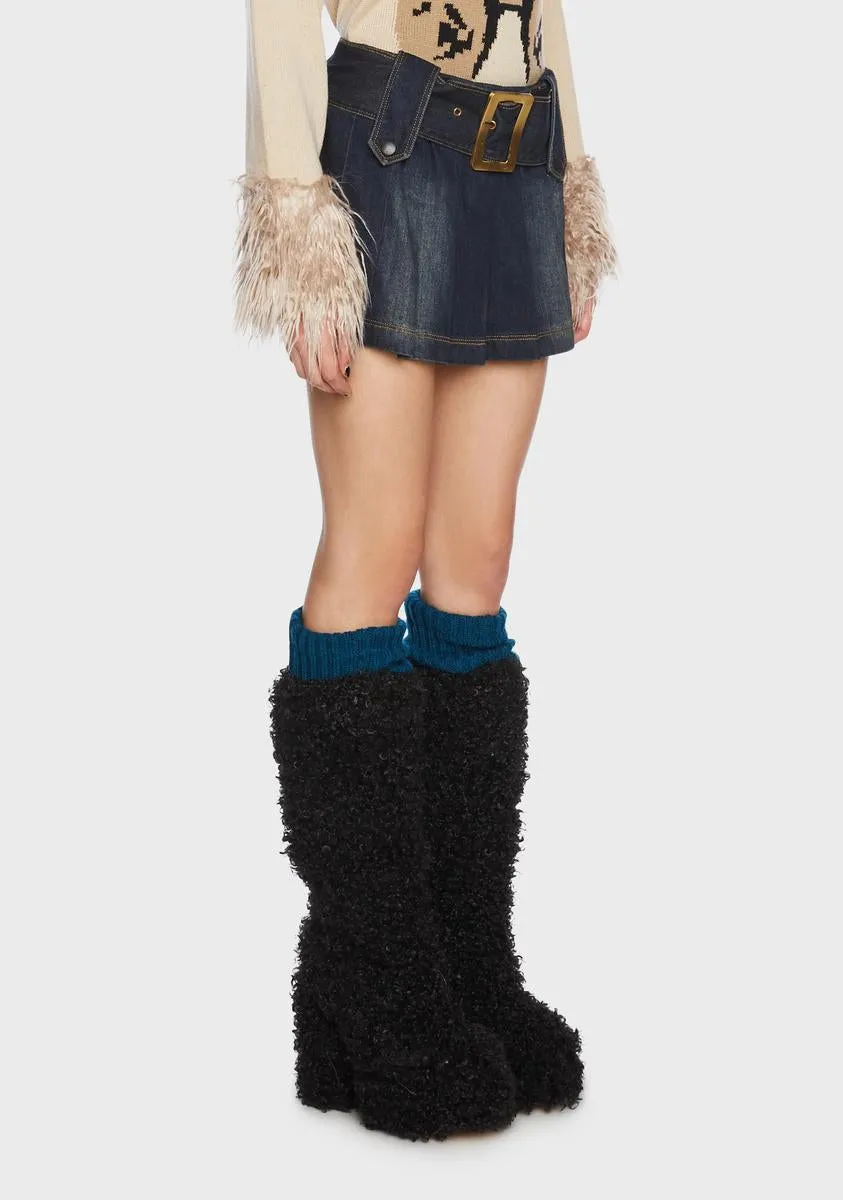 Alien Goddess Booty Shorts sold by Dolls Kill product image thumbnail 5