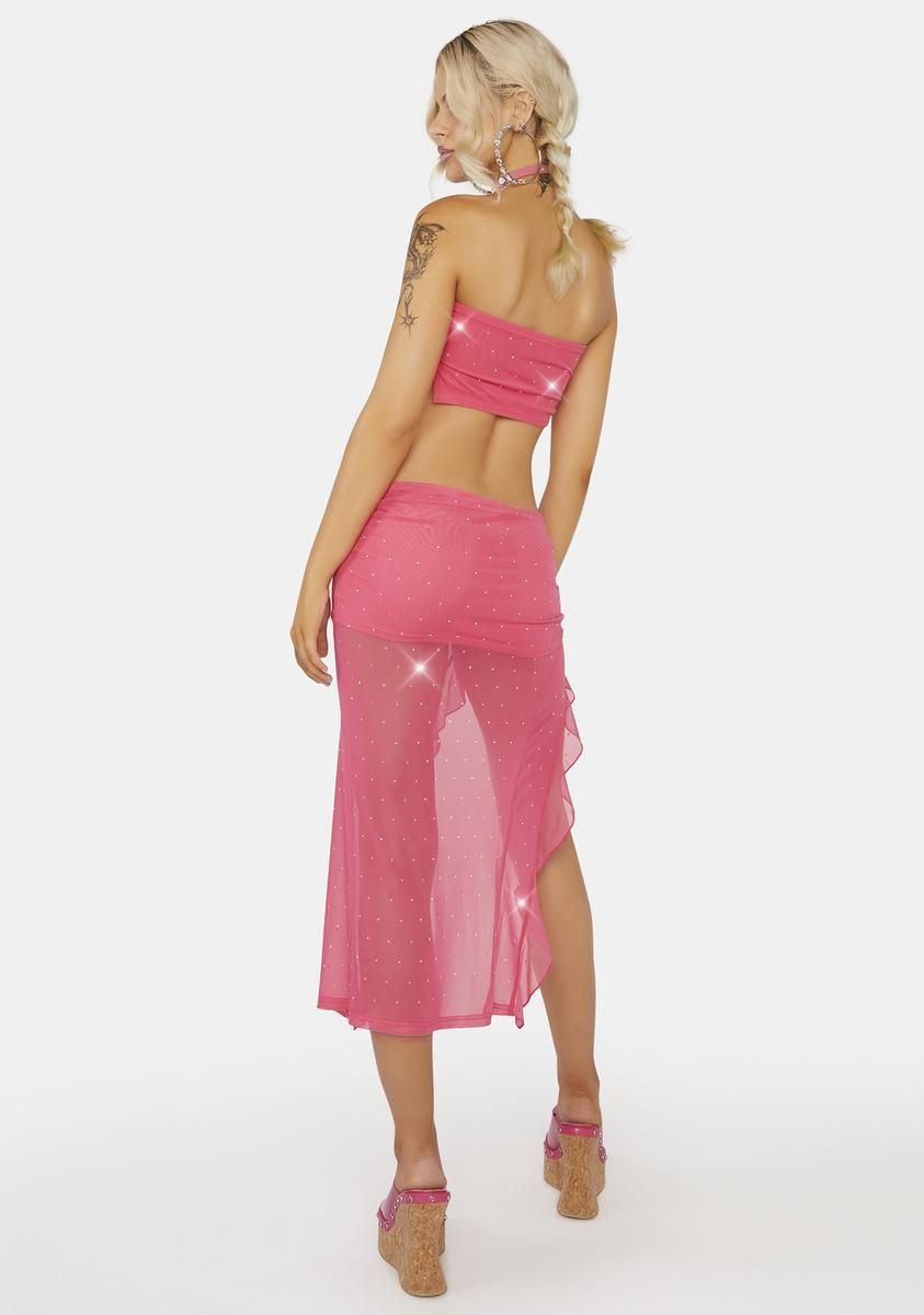 Sugar Sway With Me Skirt Set sold by Dolls Kill product image thumbnail 4