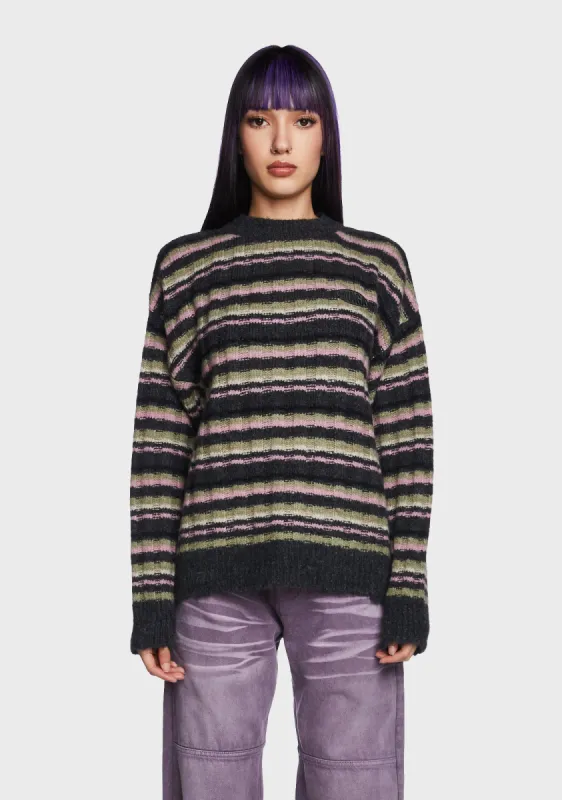 Evelyn Knit Sweater sold by Dolls Kill