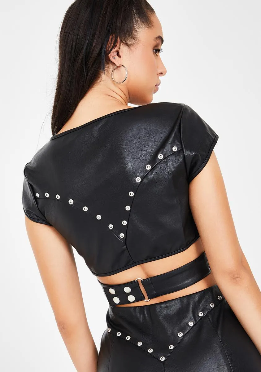 Geneva Crop Top sold by Dolls Kill product image thumbnail 4