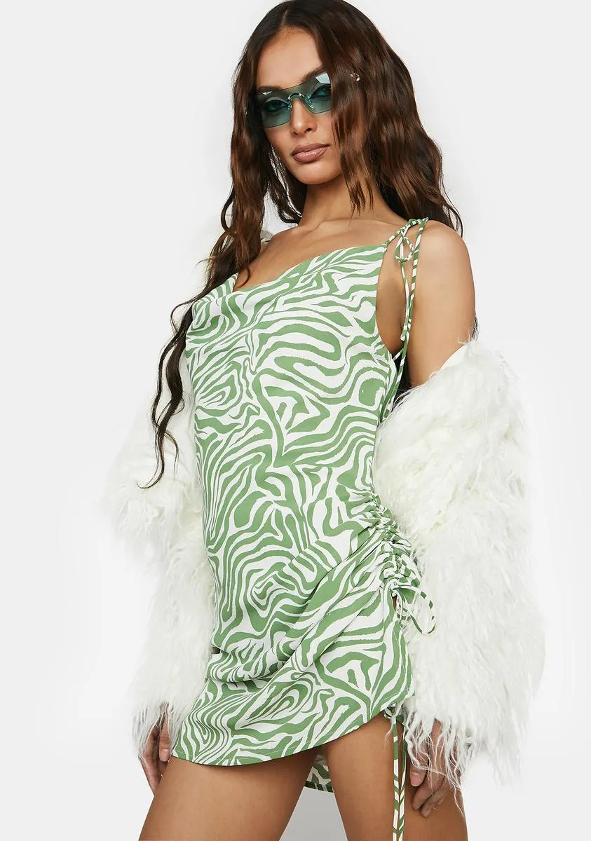 Sinful Smile Zebra Print Mini Dress sold by Dolls Kill product image thumbnail 2