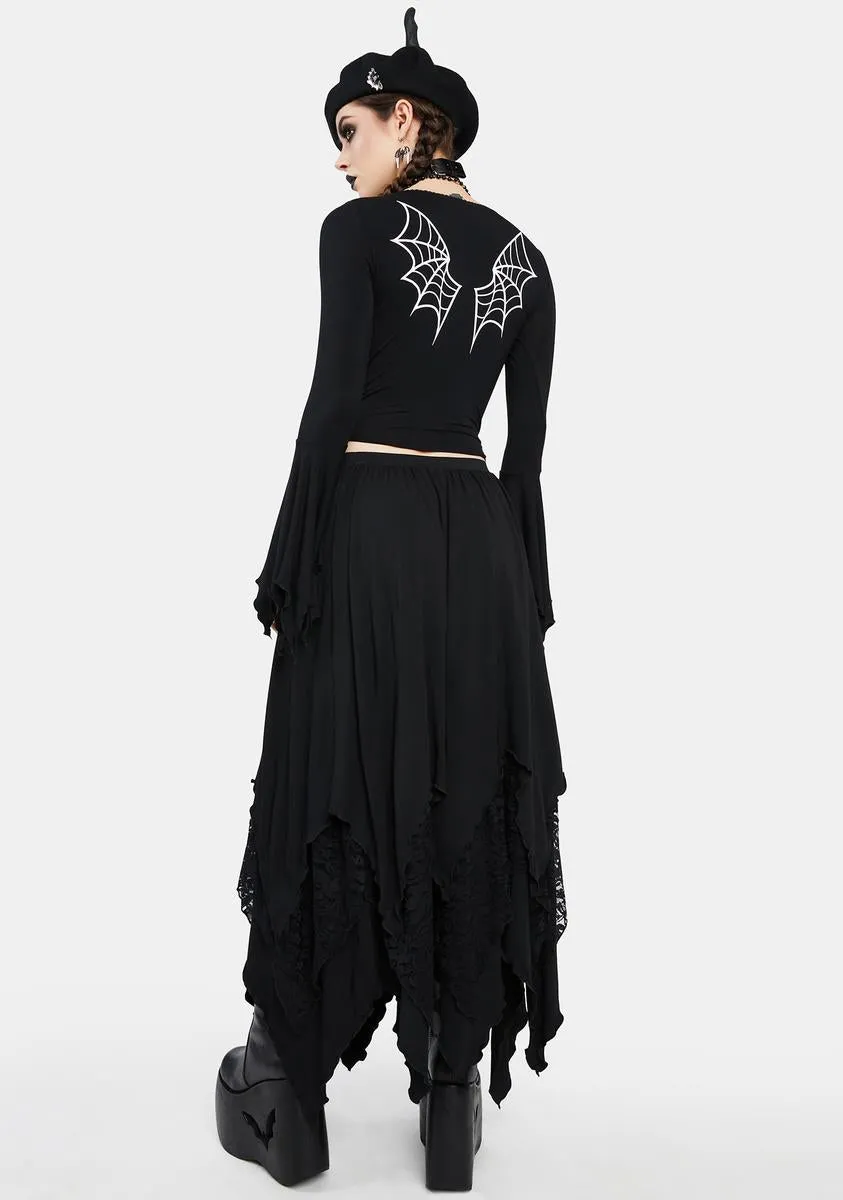 Love The Night Maxi Skirt sold by Dolls Kill product image thumbnail 4