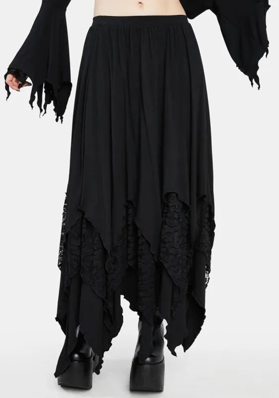 Love The Night Maxi Skirt sold by Dolls Kill