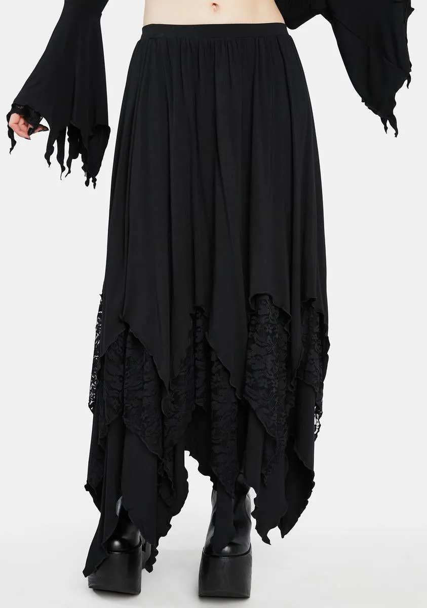 Love The Night Maxi Skirt sold by Dolls Kill