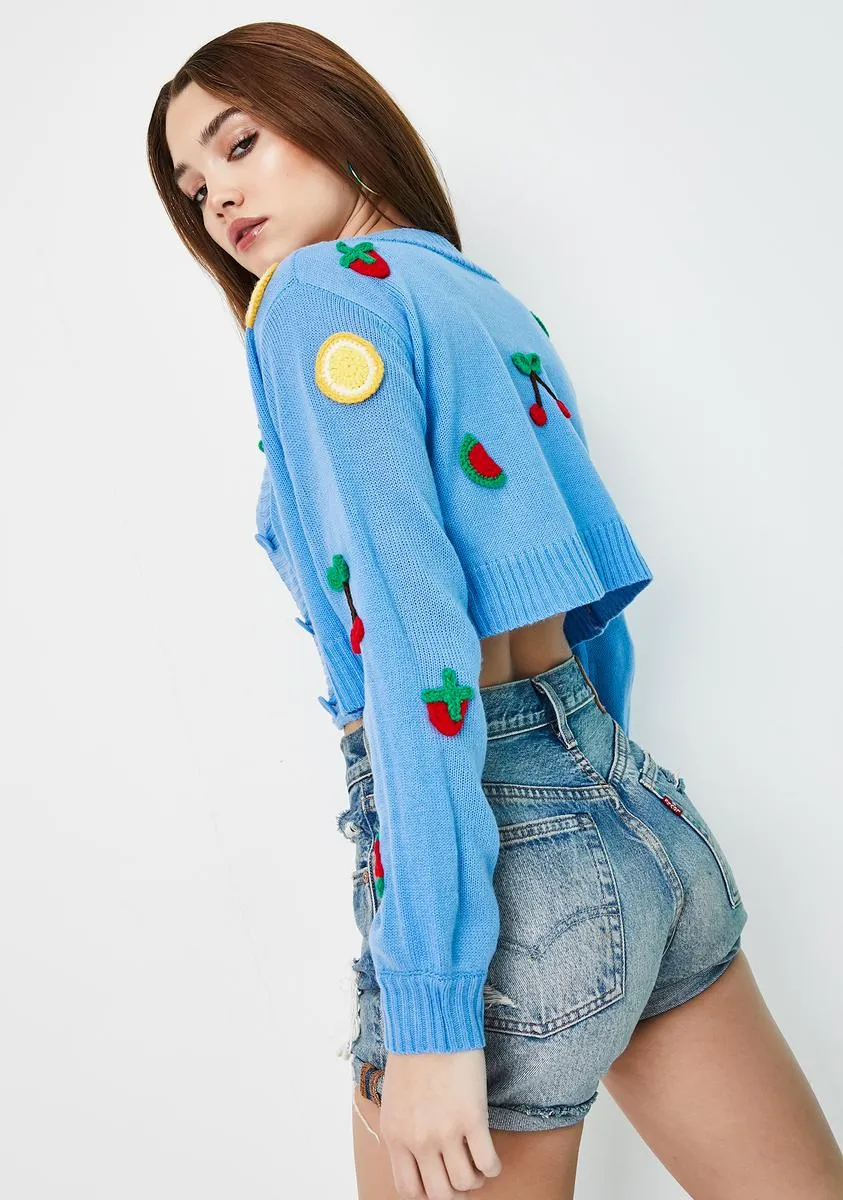 Blame It On The Juice Sweater Set sold by Dolls Kill product image thumbnail 4