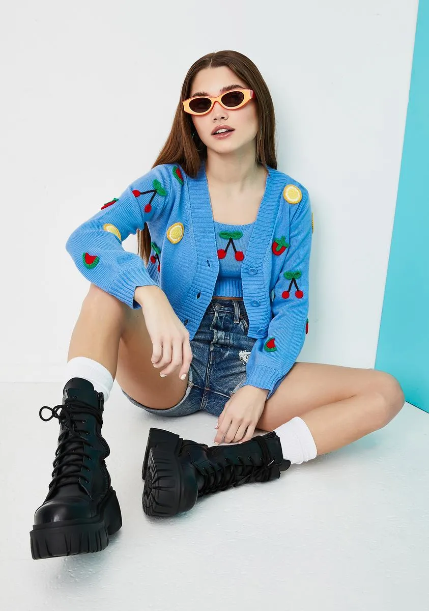 Blame It On The Juice Sweater Set sold by Dolls Kill product image thumbnail 3