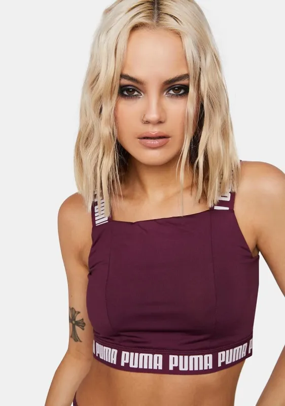Wine Strong Training Crop Top sold by Dolls Kill