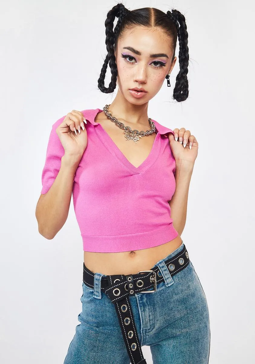 Diva Thinking About Forever Crop Top sold by Dolls Kill