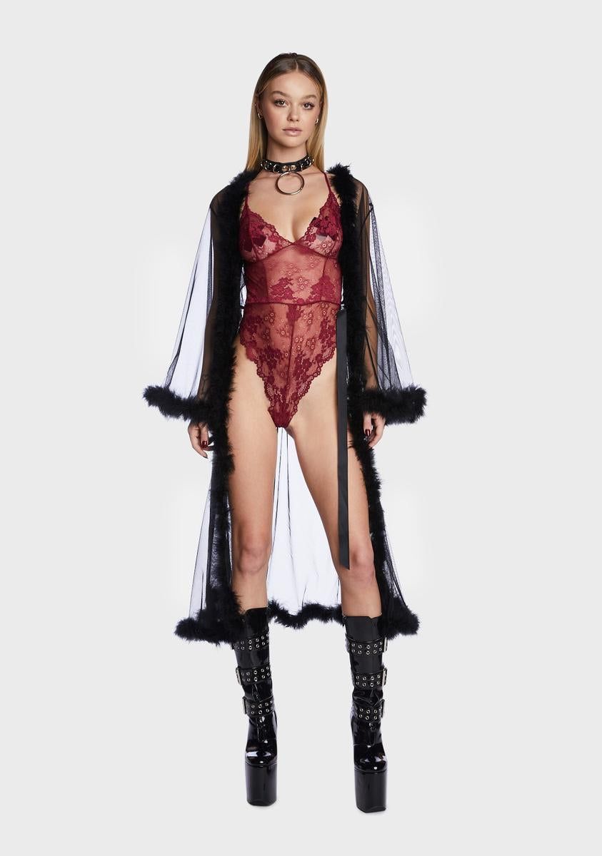 Stunning And Real Lace Teddy sold by Dolls Kill product image thumbnail 3