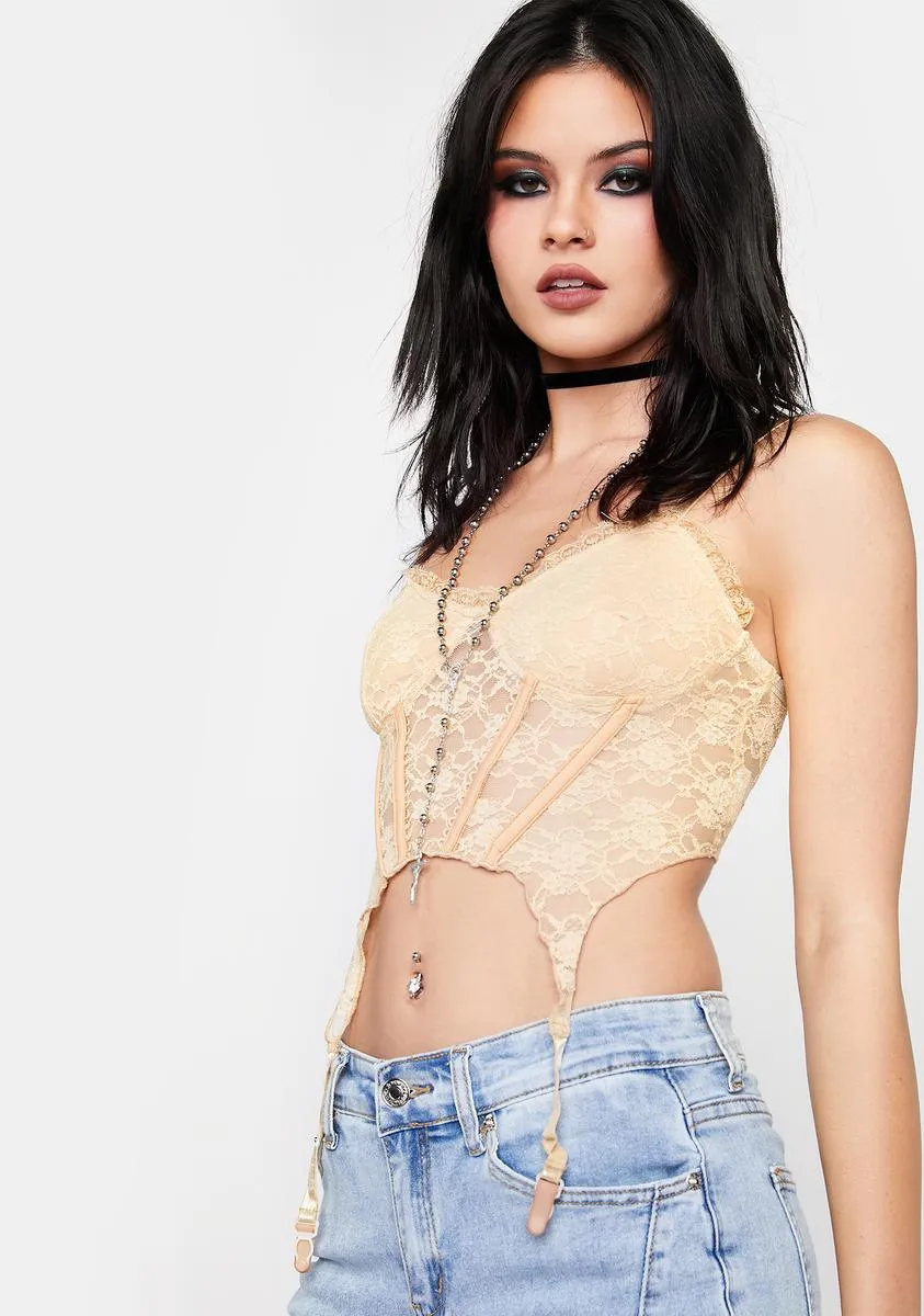 Naturally None The Wiser Corset Tank sold by Dolls Kill product image thumbnail 2