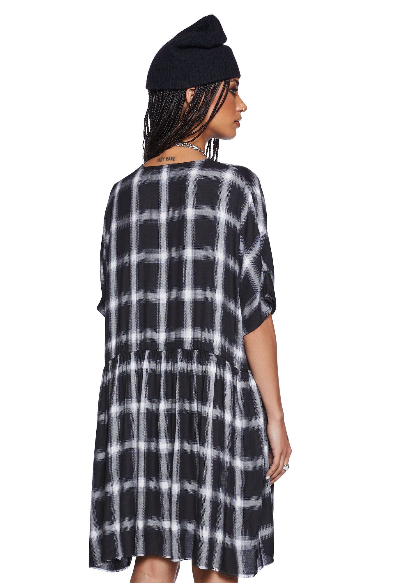 Not Your Babydoll Plaid Dress sold by Dolls Kill product image thumbnail 4