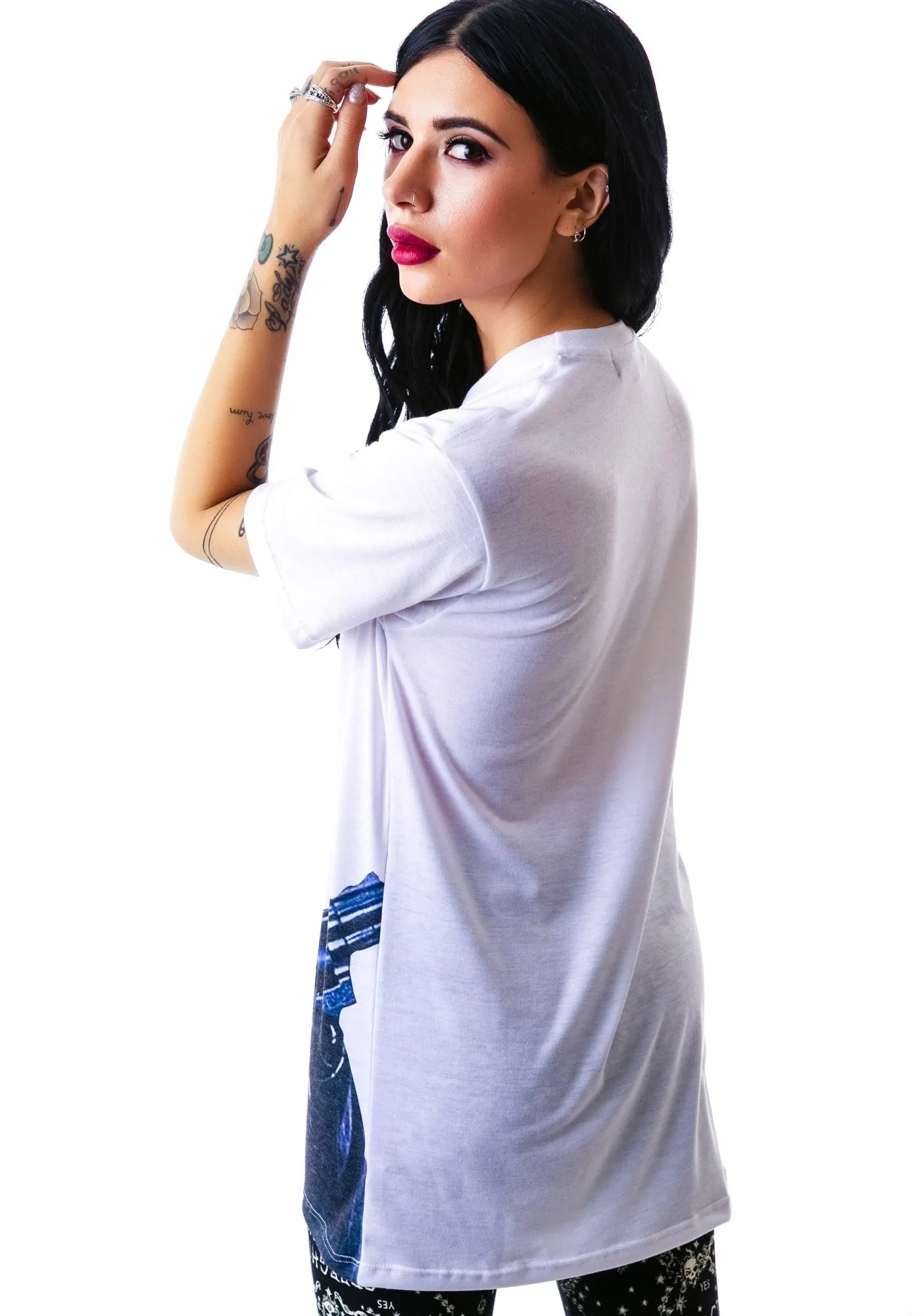 Bad Girl Tee sold by Dolls Kill product image thumbnail 4