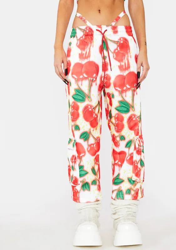 Cherry County Cropped Sweatpants sold by Dolls Kill