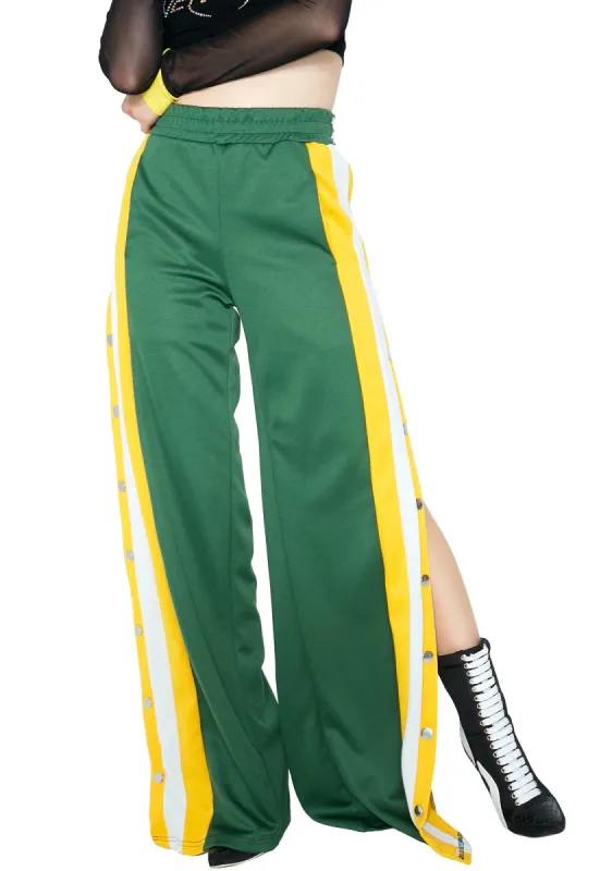 To The Max Button Track Pants sold by Dolls Kill