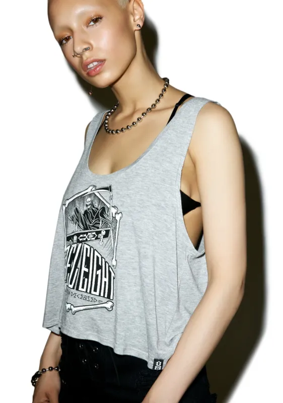 Skate And Deceased Tank sold by Dolls Kill