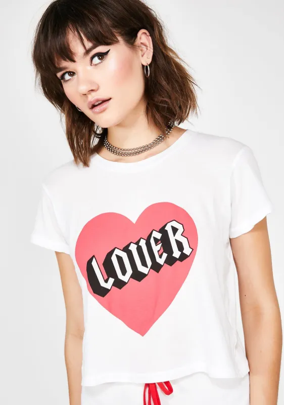 Lover Baby Tee sold by Dolls Kill
