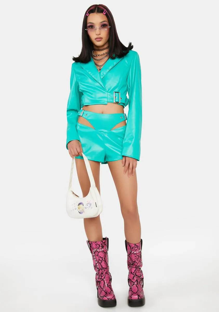 Jade The Devil's Reject Cropped Blazer sold by Dolls Kill product image thumbnail 3