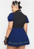 Plus Spell A Song Underbust Mini Dress sold by Dolls Kill