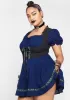 Plus Spell A Song Underbust Mini Dress sold by Dolls Kill