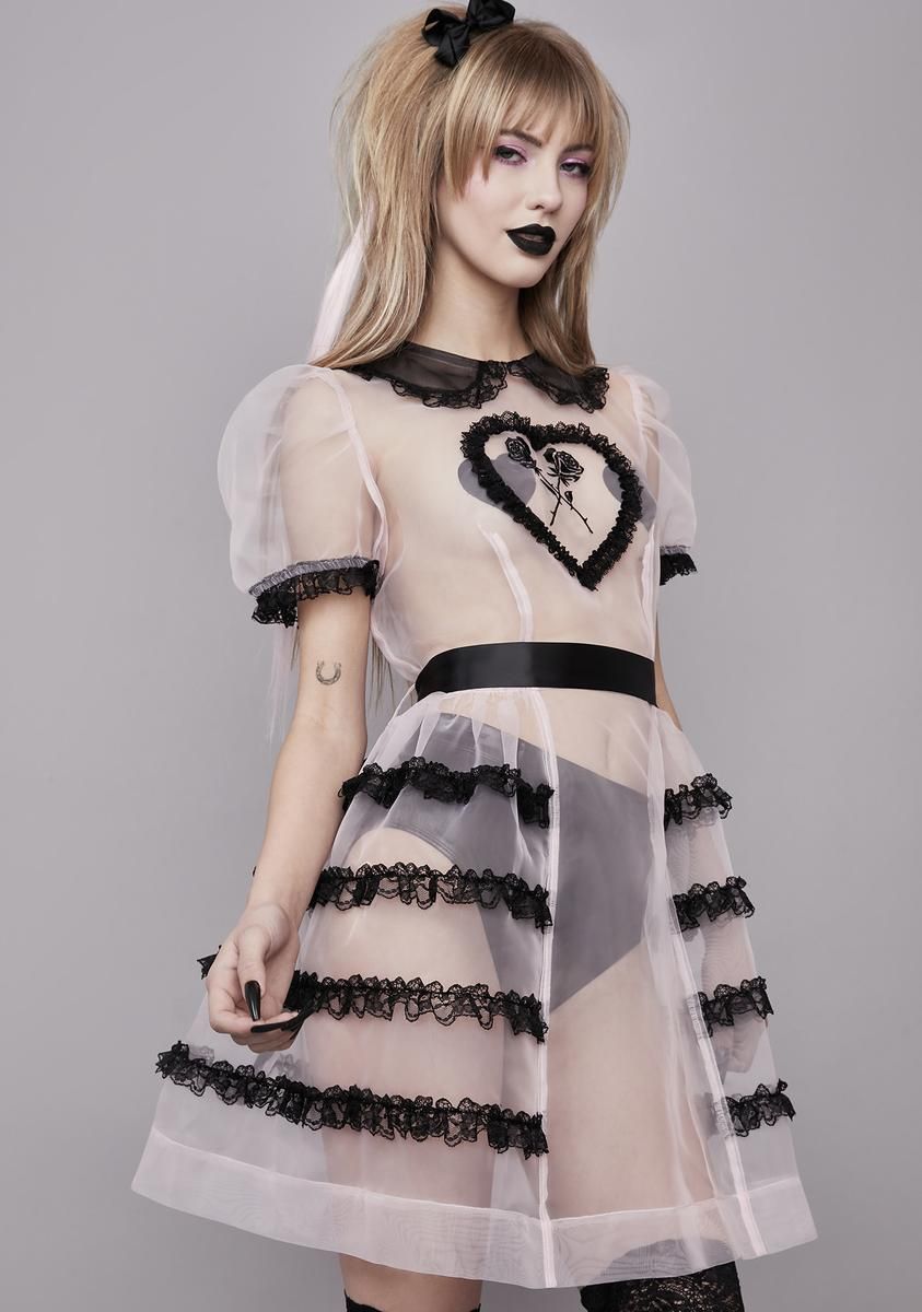 Sweet Moonlight Sonata Babydoll Dress sold by Dolls Kill product image thumbnail 2