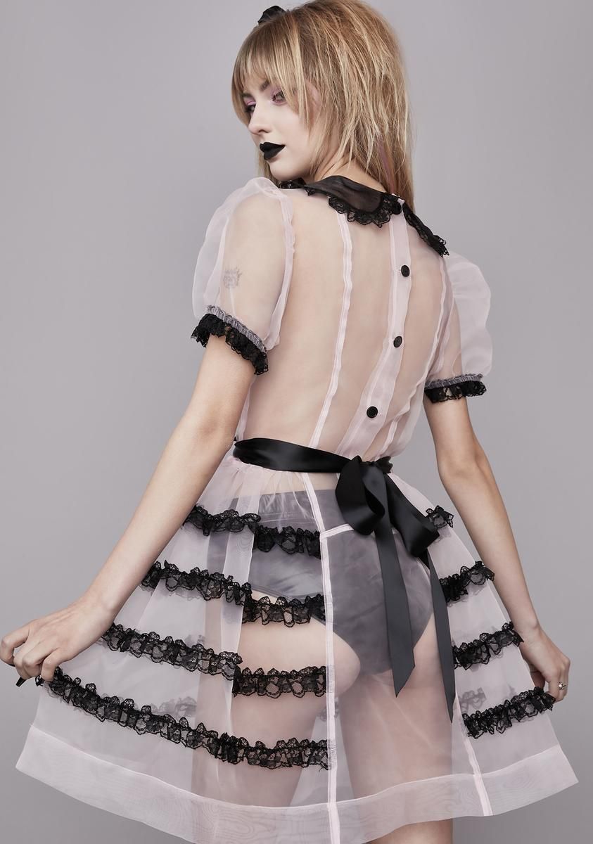 Sweet Moonlight Sonata Babydoll Dress sold by Dolls Kill product image thumbnail 4