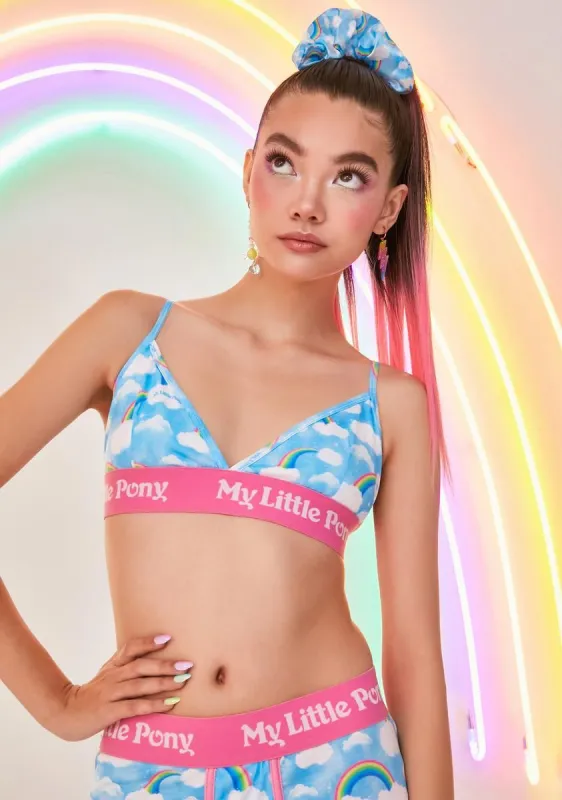 Big Dreamer Printed Bra Top sold by Dolls Kill