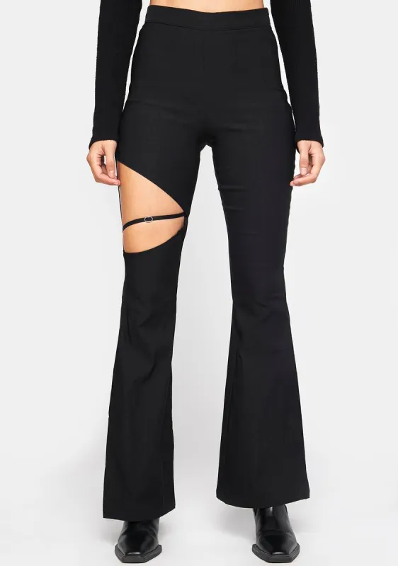 Cross The Line High Waist Pants sold by Dolls Kill