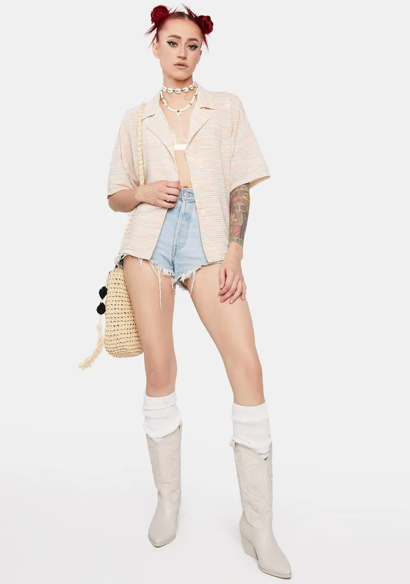 Cozy Up Button Up Shirt sold by Dolls Kill product image thumbnail 3