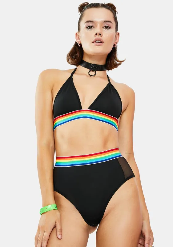 Love Always Wins Lingerie Set sold by Dolls Kill