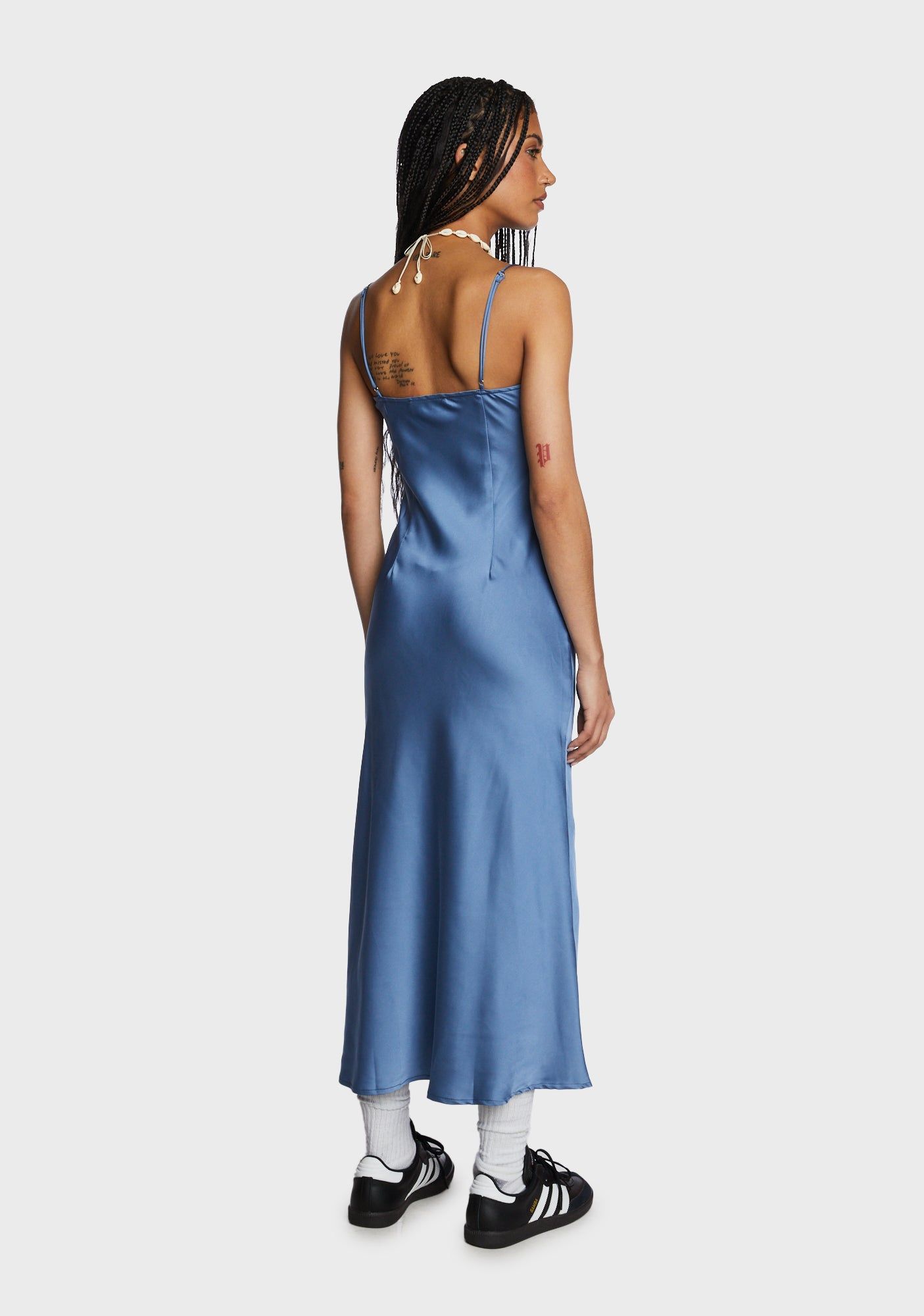 Special Place Midi Dress - Blue sold by Dolls Kill product image thumbnail 4