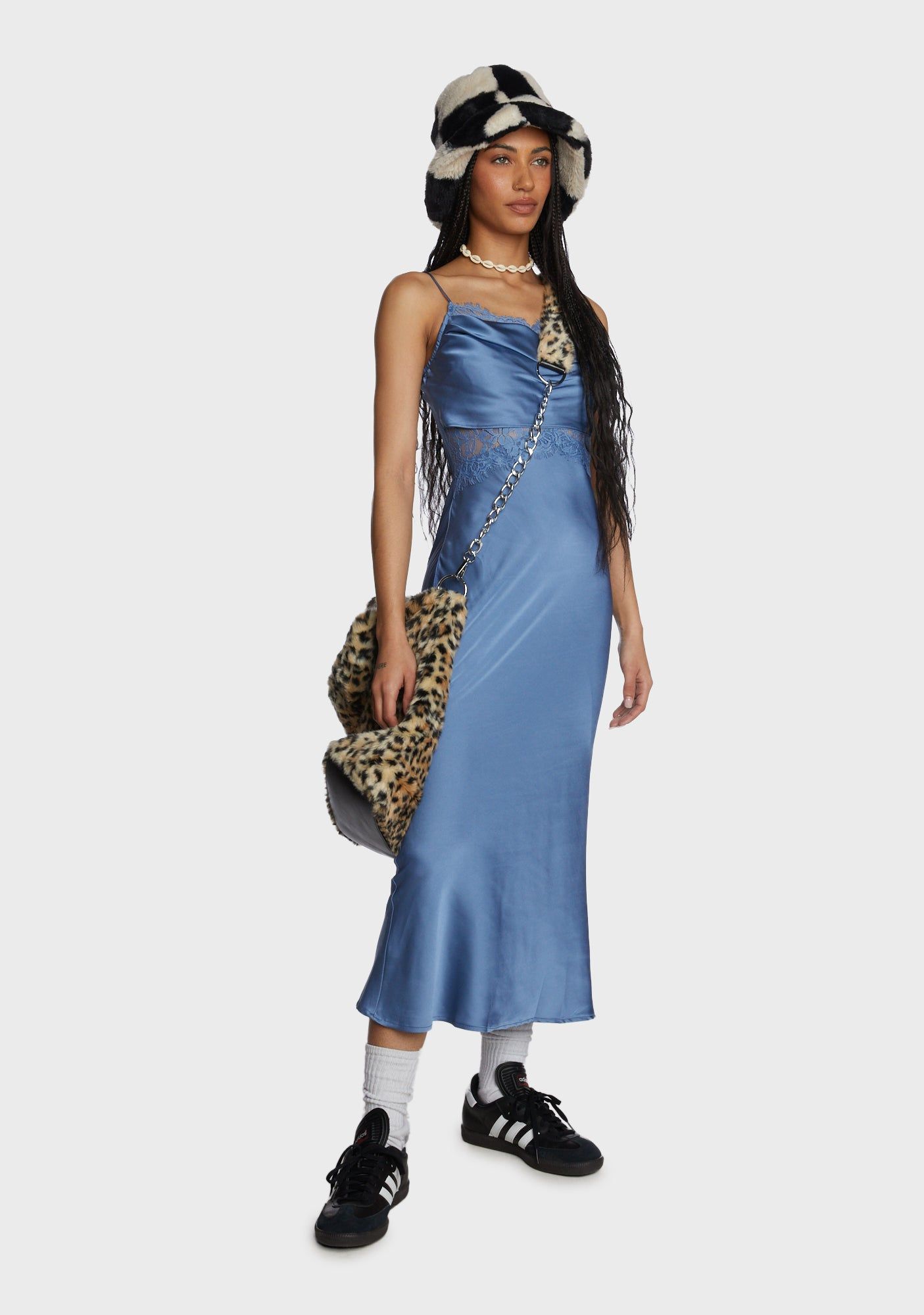 Special Place Midi Dress - Blue sold by Dolls Kill product image thumbnail 5