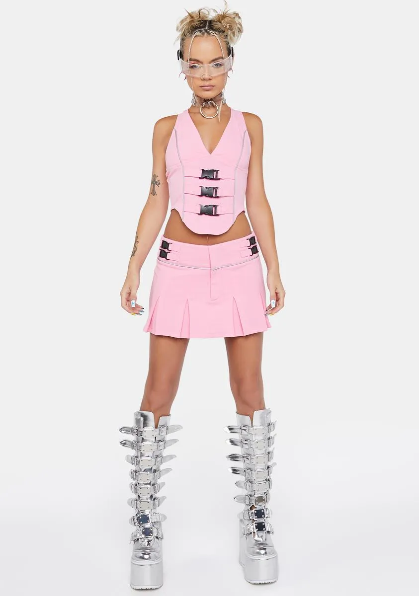 Sweet Across The Club Skirt Set sold by Dolls Kill product image thumbnail 3