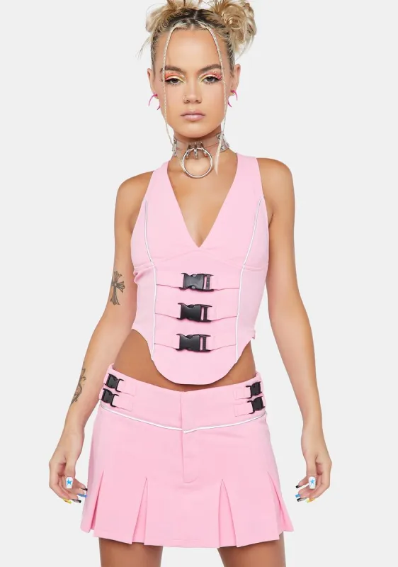 Sweet Across The Club Skirt Set sold by Dolls Kill