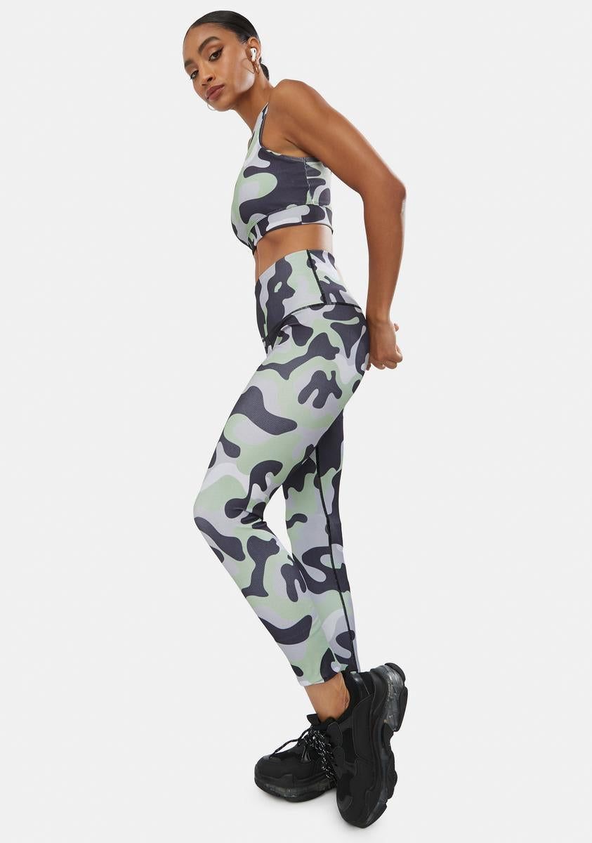 Dove Reporting 4 Duty Camo Leggings sold by Dolls Kill product image thumbnail 3
