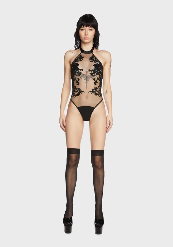 Cornelia Mesh Bodysuit sold by Dolls Kill