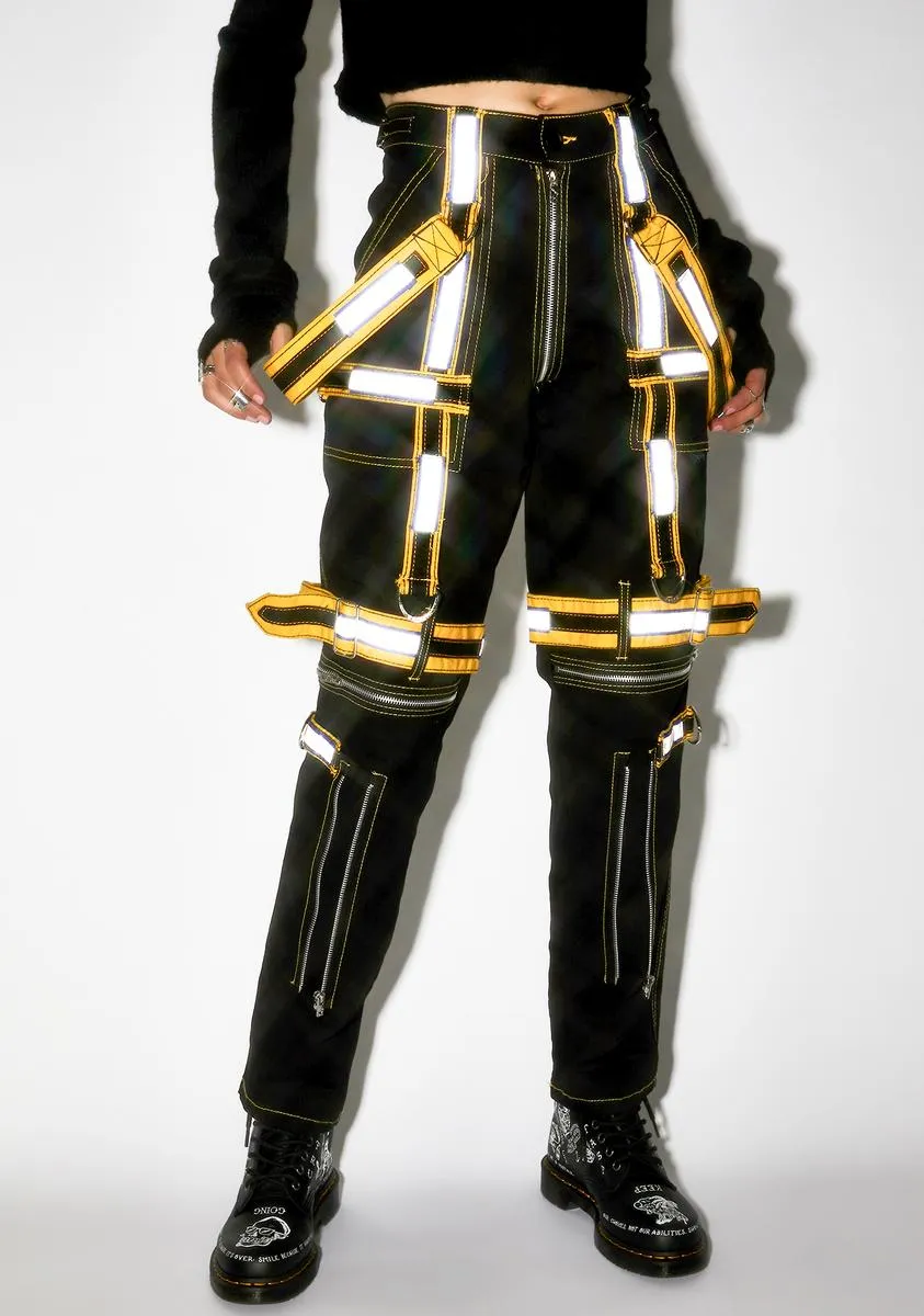 Energizer Reflective Pants sold by Dolls Kill