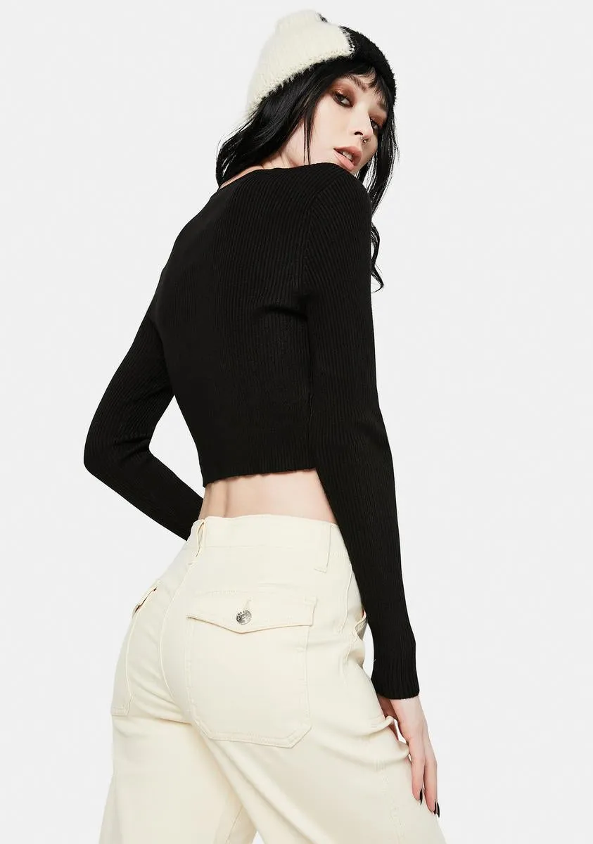 Fame Cropped Cardi sold by Dolls Kill product image thumbnail 4