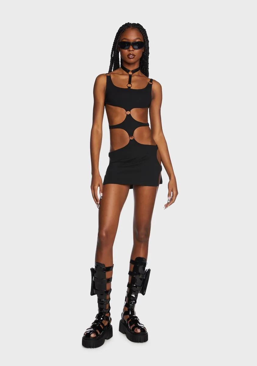 Out Of Body Cut-Out Mini Dress sold by Dolls Kill product image thumbnail 5