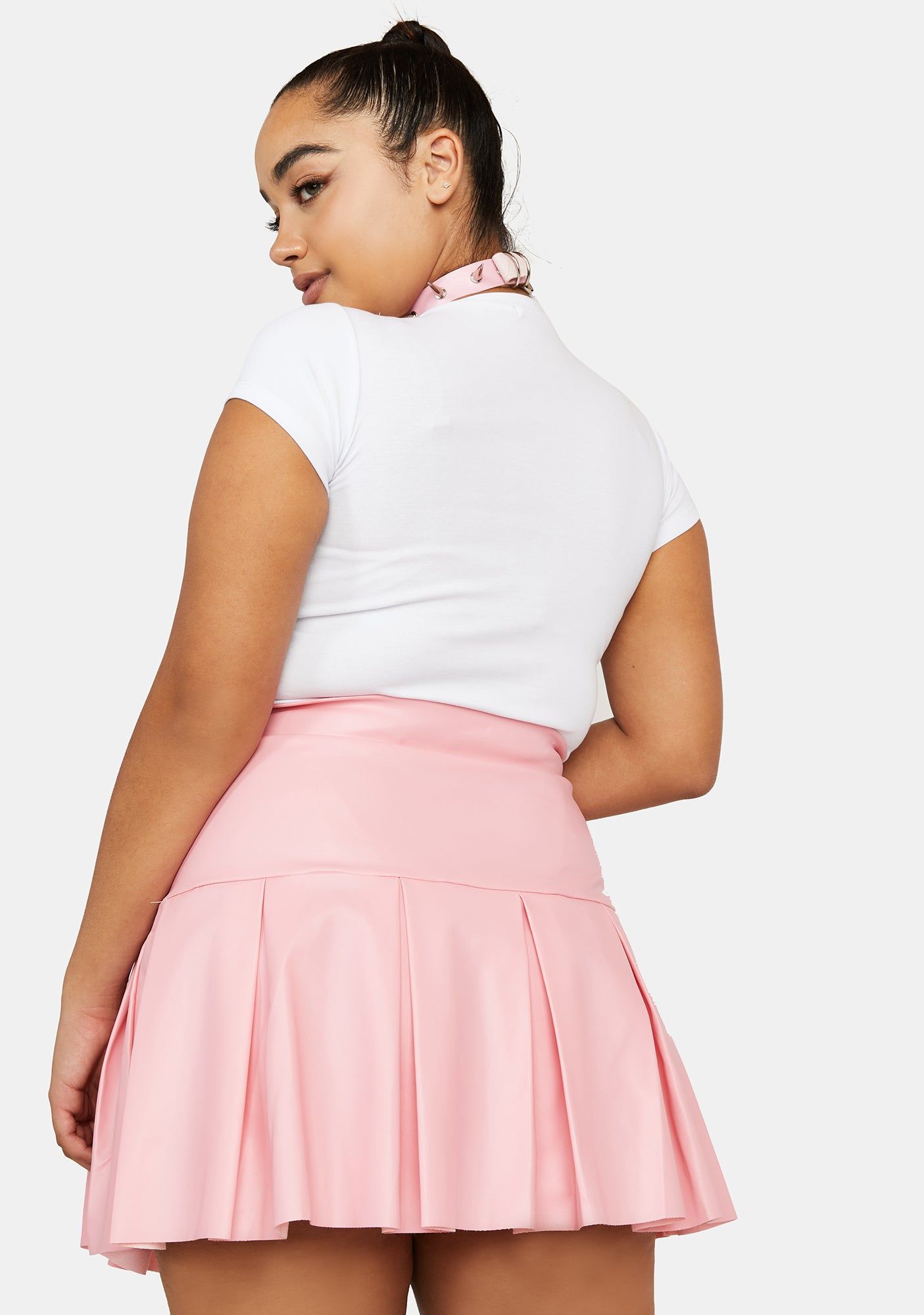 Bubblegum Wild Cheap Thrills Pleated Skirt sold by Dolls Kill product image thumbnail 5
