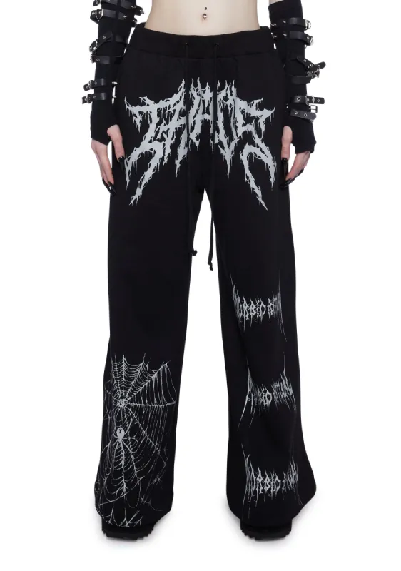 Eclipsed Soul Jogger Sweatpants sold by Dolls Kill