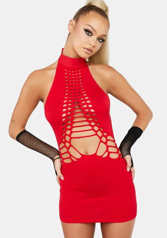 Make No Mistakes Seamless Dress sold by Dolls Kill