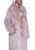 Astro Arctic Faux Fur Coat - Purple sold by Dolls Kill