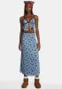 Rumako Open Front Crop Top sold by Dolls Kill