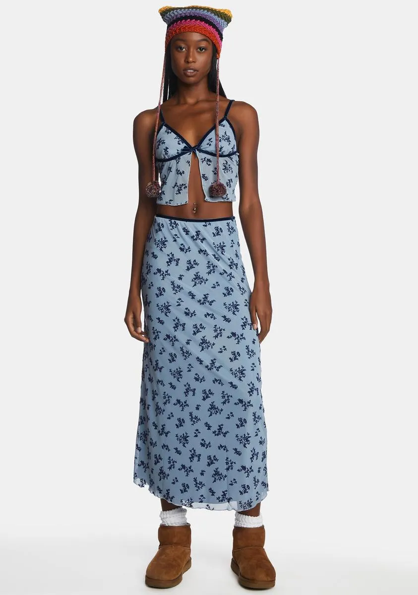 Rumako Open Front Crop Top sold by Dolls Kill product image thumbnail 2